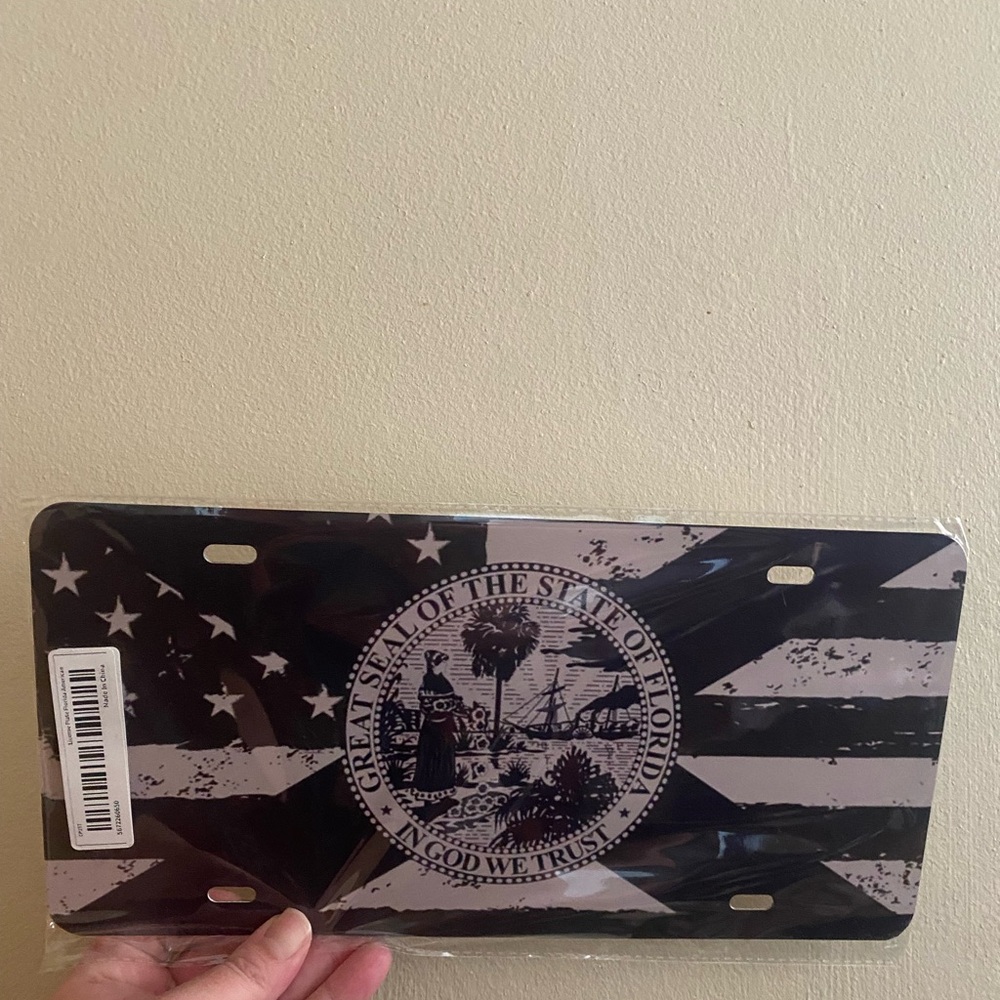 Florida State Seal License Plate